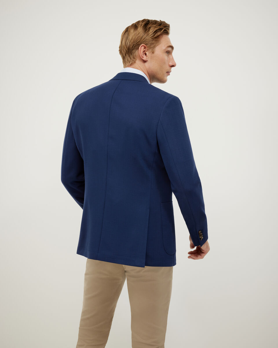 Slim Stretch Blazer, Navy, hi-res